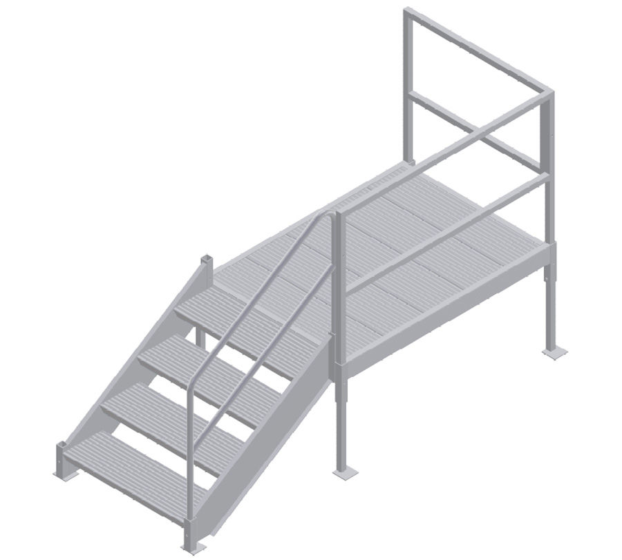 Aluminum RV & camper stair fabrication company in Florida